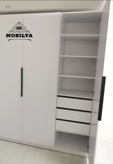 istehsal üçün yer axtarıram: Yeni, Açılan, Düz dolab, Qarderob, paltar dolabı, Azərbaycan — 2