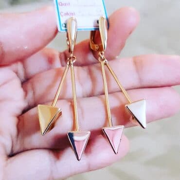 Sırğa, Sarı qızıl, 585 Əyar, 469 g