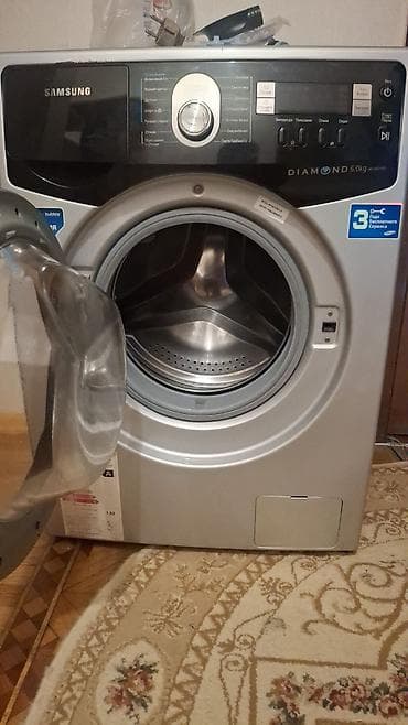 Elektronika: Paltaryuyan maşın Samsung, 6 kq, İşlənmiş, Avtomat, Qurutma var — 2