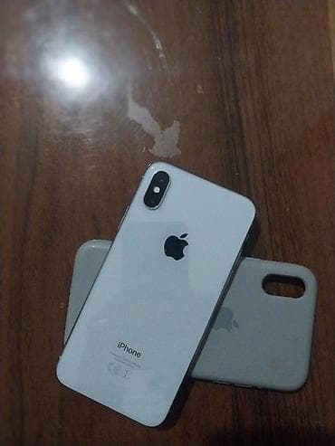 iphone 6 plas: IPhone X, 64 GB, Ağ, Face ID — 1