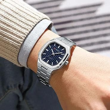 Qol saatları və aksesuarlar: Yeni, Qol saatı, Curren, rəng - Gümüşü — 2