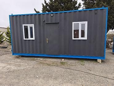 Icarə Metal karkaslı mobil konteyner otaq - Ölçü: 6 m uzunluq, 2,4 m