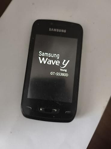 samsung 9500: Samsung S5380 Wave Y, цвет - Черный, Сенсорный — 2