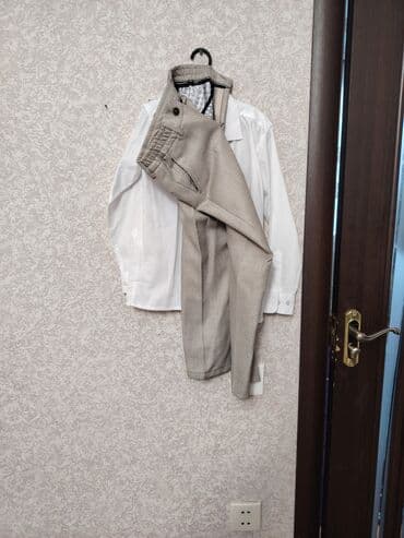 m26 plus smart watch qiymeti: Kişi dəst kostyum – 4 hissəli - Rəng: açıq bej/boz tonlarda — 3