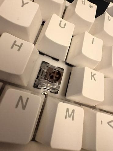 Мониторы: MageGee mexaniki klaviatura - Brend: MageGee - Rəng sxemi: ağ–qara — 2