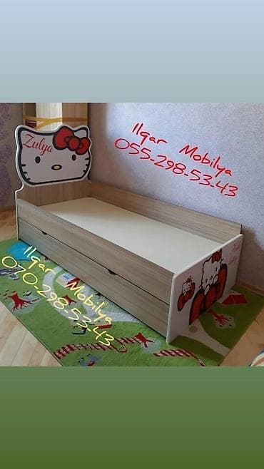 ucuz krafat: Qız üçün, Yeni, Çarpayı, Bazasız, Matrassız, Siyirməsiz — 1