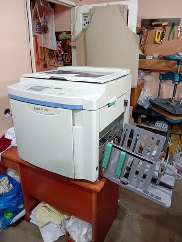 pirinter canon: Satilir Rizoqraf Risograph RISO RP 3700 markalı ağ rəngli — 1