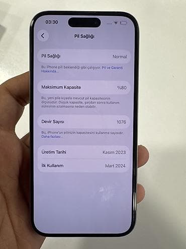 ıphone 11: IPhone 15 Pro, 256 GB, Natural Titanium, Face ID — 5