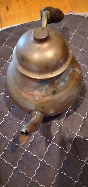 çay termosu: Rəng - Qızılı, Dəm caydanı — 2