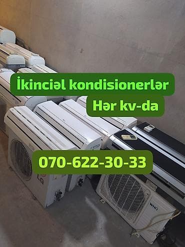 İkinciəl kondisionerlərin satışı. Hər kvadratda əla vəziyyətdə — 1