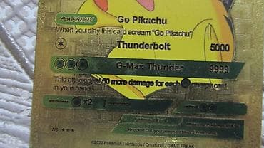 Eynəklər: "Ultra Pikachu" kartı 1500000 — 2