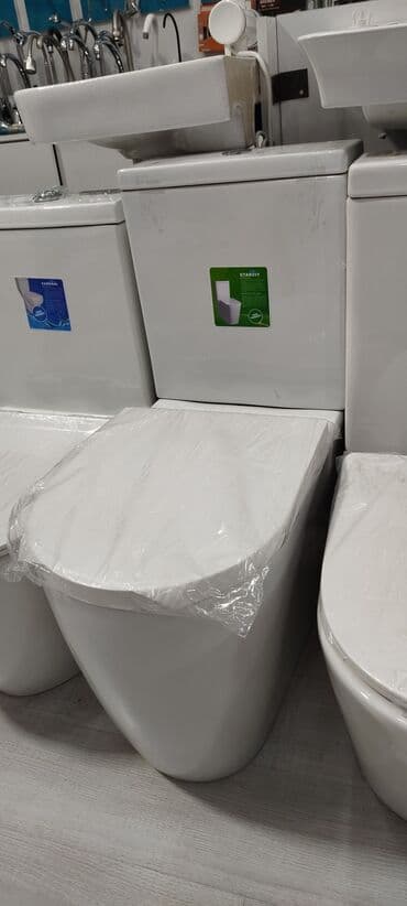 unitazi: Məhsul: STARVIT tualet (monoblok) - Dizayn: Müasir, kompakt monoblok — 1