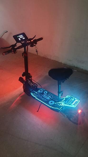 Yeni Elektrik samokat 9", 501 - 750 Vt, > 45 km/s, Ünvandan götürmə