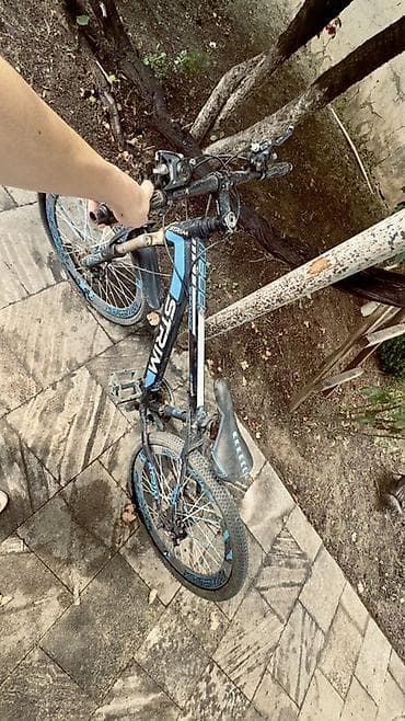 velosiped dinamosu: STRIM dağ velosipedi Tekerler deşilib sol eylec tutacağı qırılıb. - — 3