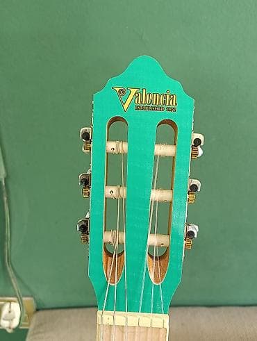 gitara sim: Valencia VC354 Green klassik gitara - Brend/model: Valencia VC354 — 9