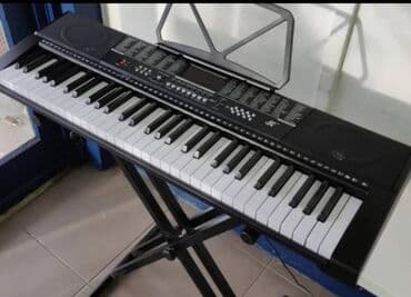 ударная установка электронная: Təzədir. Qutuda. Yeni öyrənənlər üçün. 5 oktava, 61 klaviş 255 cür — 1