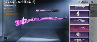 tv ucuz: PUBG Mobile hesabı – Laboratoriya yüksəltməli skinlər və titul — 2