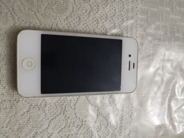 IPhone 4, 32 GB, Ağ, Qırıq