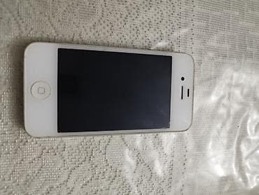 apple ikinci el: IPhone 4S, 32 GB, Ağ, Qırıq — 1