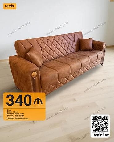 Divanlar: Divan, Açılan, Bazalı, Süni dəri, Şəhərdaxili pulsuz çatdırılma — 1