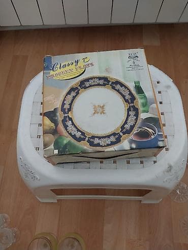 xurcun unvan: Nahar dəsti, rəng - Göy, Kobalt, 6 nəfərlik, Çexiya — 6