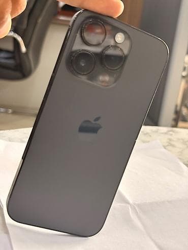 iphone 12 pro 512: IPhone 14 Pro, 128 GB, Qara, Barmaq izi, Face ID — 1