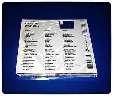 dvd diskler: CD-Canzoni D'amore 3 cd-Italia musiqinin toplusu-3 CD dən ibarətdir — 2