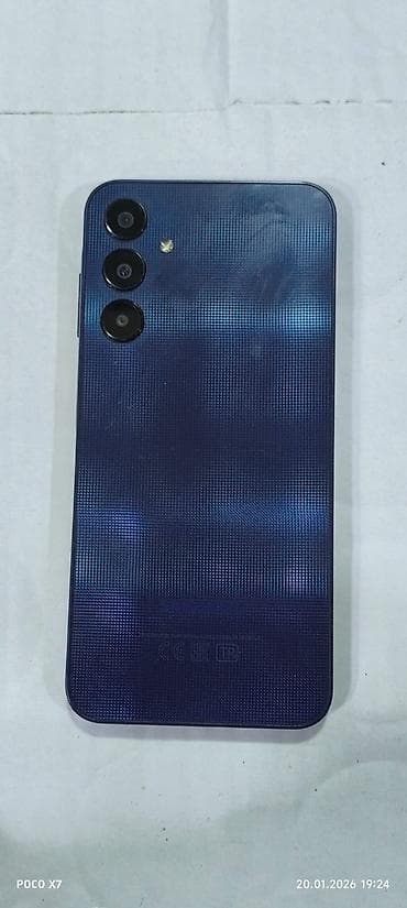 samsung es 4 mini: Poco X7, rəng - Mavi, Barmaq izi — 6