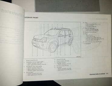 disk ve tekerler: Nissan Xtrail T31 servis kitabçasi və zəmanət kitabçasi. super — 4