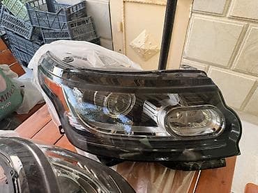 bmw e39 far: Komplekt, Yaxın və uzaq vuran işıqlar Land Rover, 2016 il, Fransa, İşlənmiş — 1