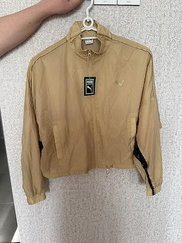 smart saat huawei: PUMA yüngül küləkkeçirməz jaket - Rəng: bej - Bədən: qısa kəsim - — 4