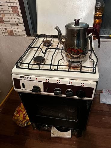 Qaz sobaları: Qaz sobası Ayrıca dayanan, 4 gözlü — 1