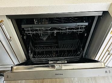 qantel su: LG qabyuyan maşın – tam ölçülü, paslanmayan polad ön panel — 6