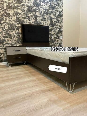 divan çarpayı: Yeni, Təknəfərlik çarpayı, Bazalı, Matras ilə, Siyirməsiz, Azərbaycan — 3