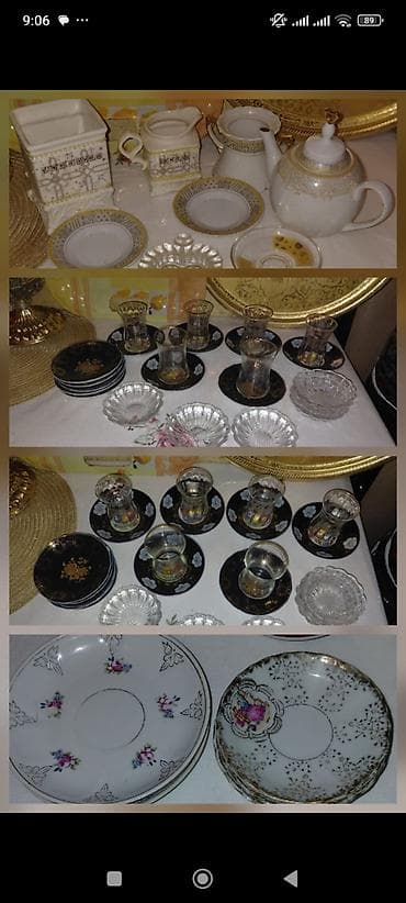 hamam ref: Nahar dəsti, rəng - Ağ, Farfor — 7