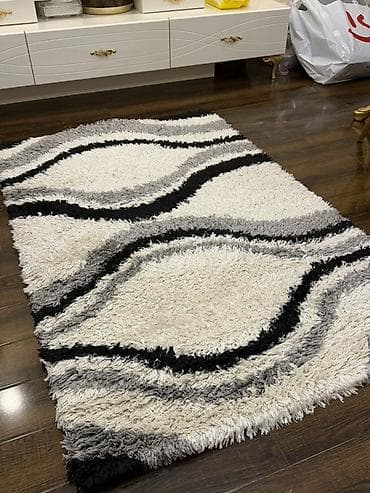 termo xalca: Şagi xalça – müasir dalğalı naxış - Tip: Şagi (uzun tüklü) xalça - — 1