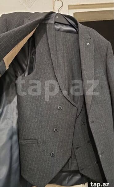 qaqa geyimi: Kişi kostyum dəsti – Stilmen - Brend: Stilmen - Dəst: 3 parça – — 2