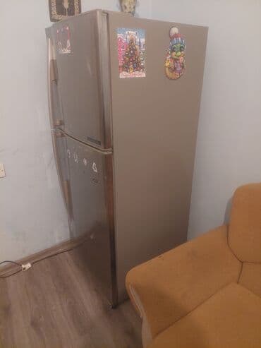 mini ventilyator: İki qapılı soyuducu - Rəng: paslanmayan polad/boz - Üst hissə — 2