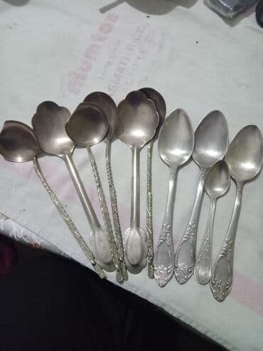 Məhsul: Metal qaşıq dəsti (10 ədəd) melixor Təsvir: - Fərqli