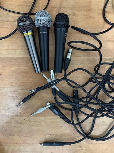 Velosipedlər: 3 ədəd mikrofon və müxtəlif ölçülərdə naqilləri. Hamısı təzə — 1