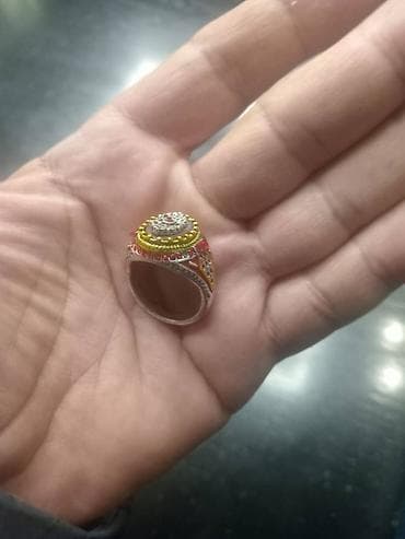 Digər: Türkiyədə istehsal olunmuş əl işidir. Bu üzük çox Yaxın Şərq və ya — 3