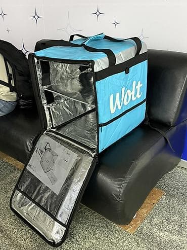 Wolt Partner istilik izolyasiyalı çatdırılma çantası 2eded movcuddur — 3