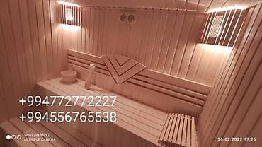 су чани: Sauna tikintisi, sunaların yığılması saunaların hazırlanması — 2