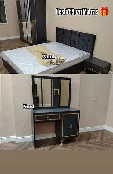 yataq manej: İkinəfərlik çarpayı, Dolab, Yeni — 1