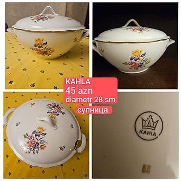 Sup qabları, 1 əd, rəng - Ağ, Farfor, Almaniya