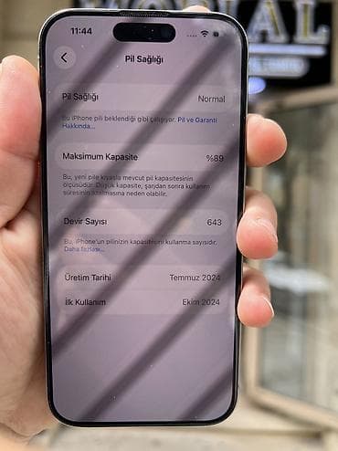 nothing phone 2 qiyməti: IPhone 15 Pro, 128 GB, Natural Titanium, Zəmanət, Simsiz şarj, Face ID — 2