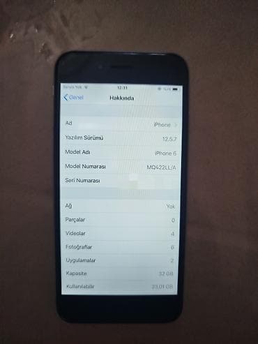 prastoy telefon: IPhone 6, 32 GB, Space Gray — 1