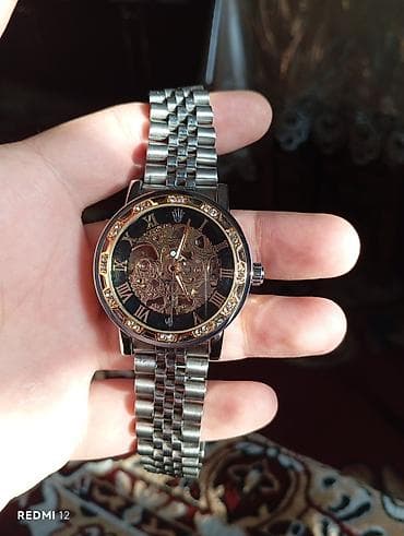 Смарт часы: Наручные часы, Rolex, цвет - Золотой — 7