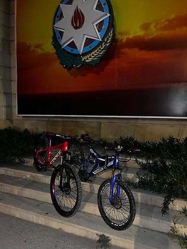 Спортивные велосипеды: Məhsul: dağ velosipedi – SPEEDBIKES SPIRIT (mavi rəng) Təsvir: - — 4
