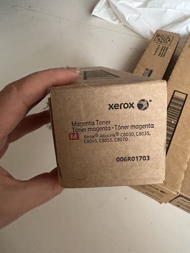 kartic: XEROX printeri üçün orijinal karticlər, bütün rəngləri var — 3